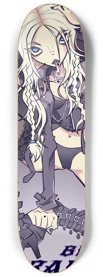 Black Rainbow 8-1/4 Skateboard Deck