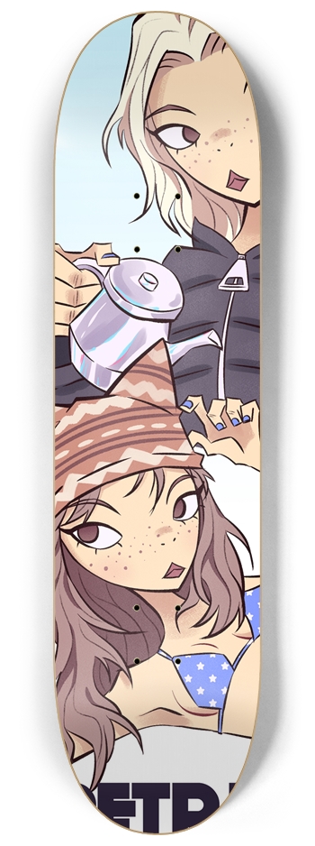 Tea with Sugar 8-1/4 Skateboard Deck