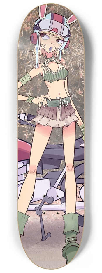 Bunny is a Rider 8-1/4 Skateboard Deck