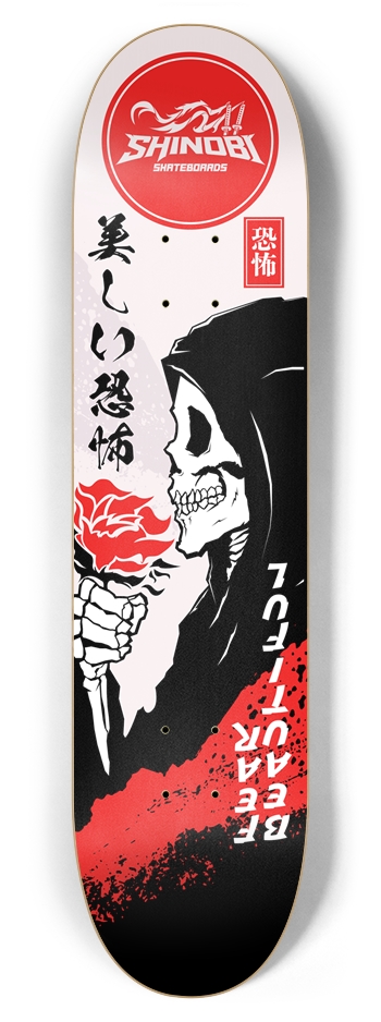 Beautiful Fear - 7.87 Inch 7-7/8 Skateboard Deck