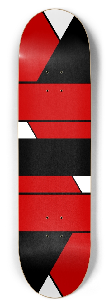 Red White And Black Block