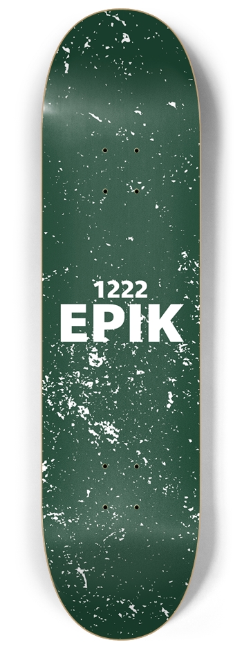 EPIK GREEN 8-1/4 Skateboard Deck