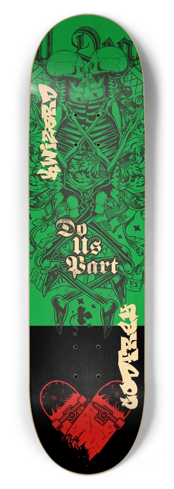 GODFREY PRO 8-1/2 Skateboard Deck