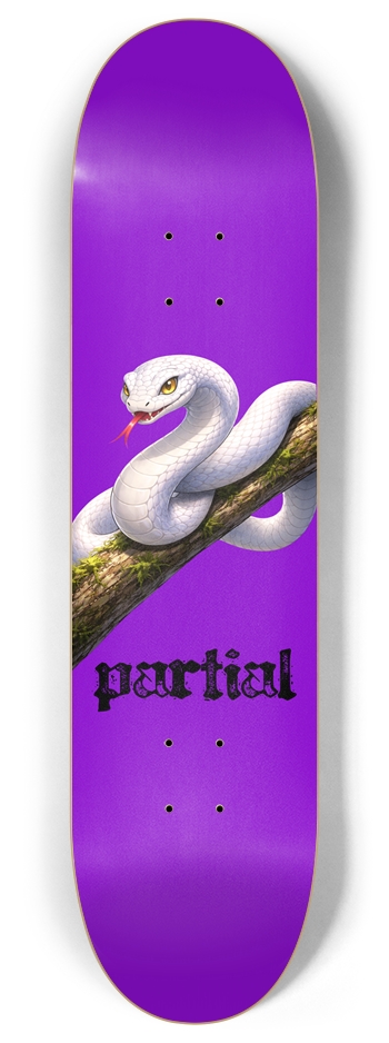 partial snakes 8 Inch Skateboard Deck