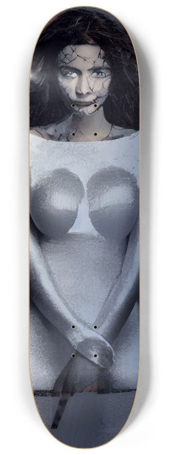 SS | KIM CATASTROPHE |Smiley Star Skate Deck