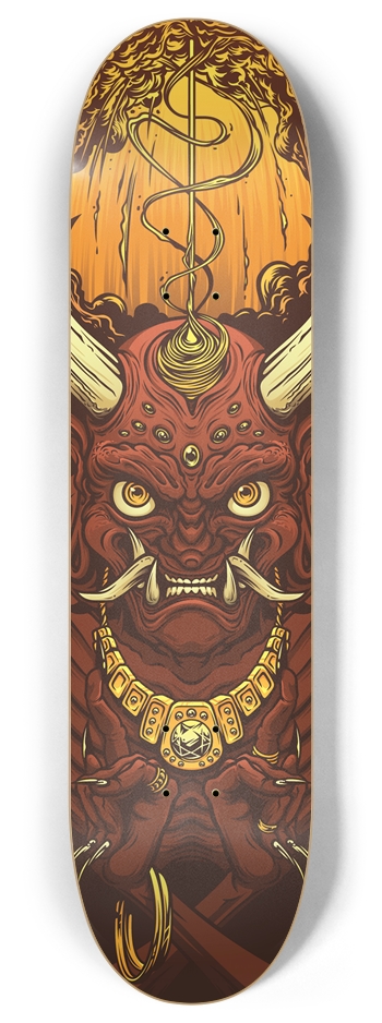 Mammon the Greedy - 8 8 Inch Skateboard Deck