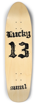 Old school shape pool skateboard 