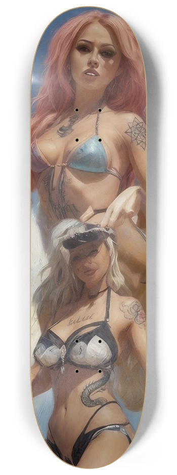 SS | TATTOO LOVE | Skateboard Series #2 8-1/4 Skateboard Deck