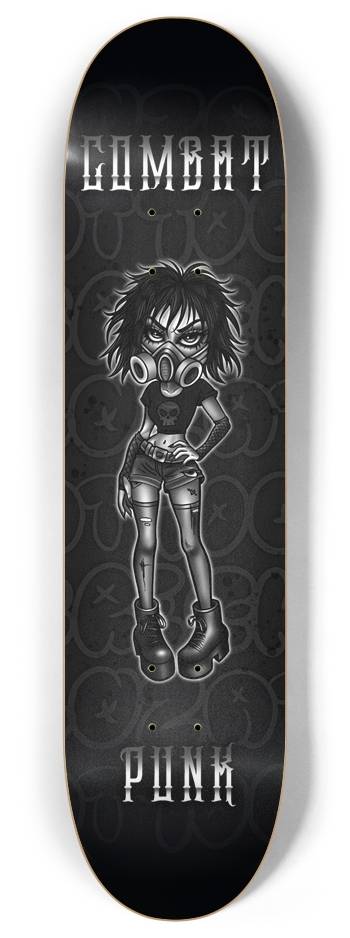 LA Punk- Brooke Loza Collection 8 Inch Skateboard Deck