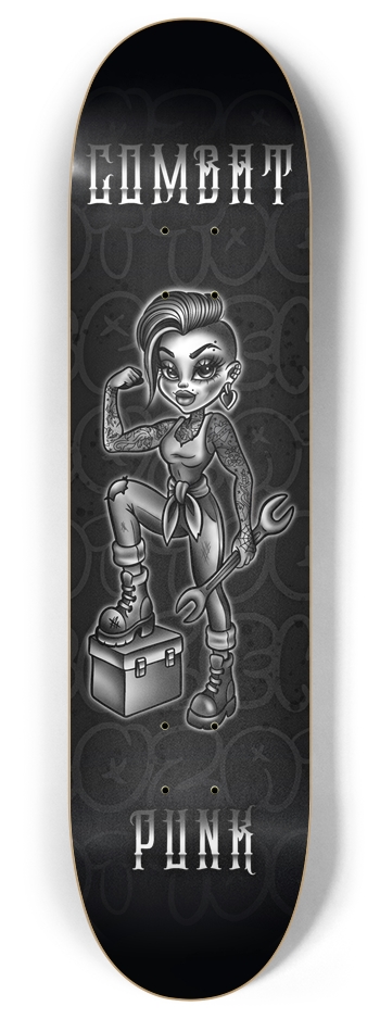 Chrome Heart (Loza Collection) 8 Inch Skateboard Deck