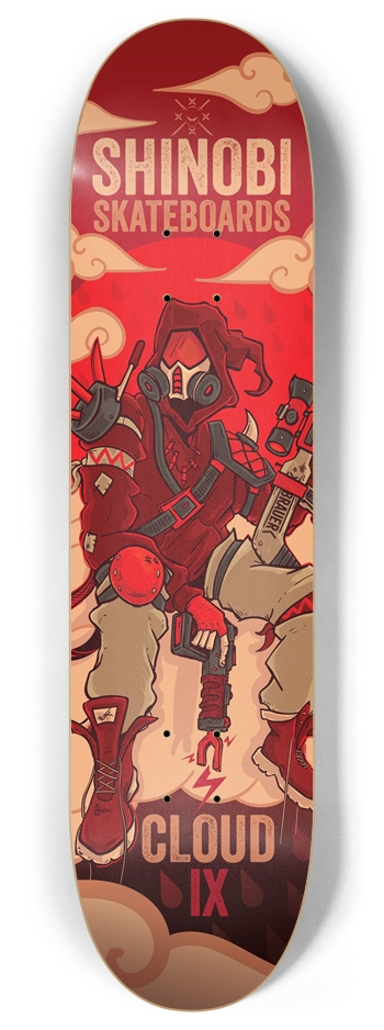 CLOUD IX - 8 Inch 8 Inch Skateboard Deck