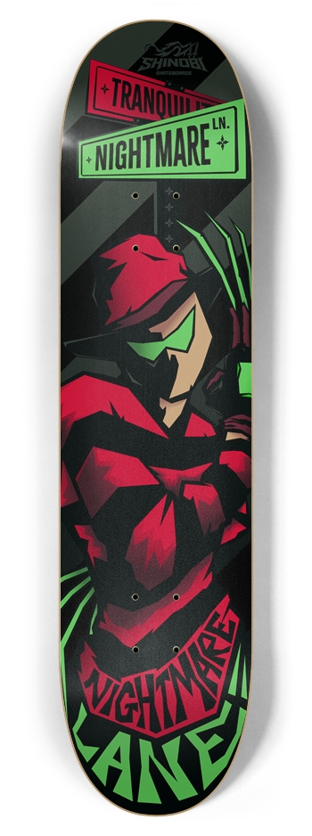 Nightmare Lane - 7.87 Inch 7-7/8 Skateboard Deck