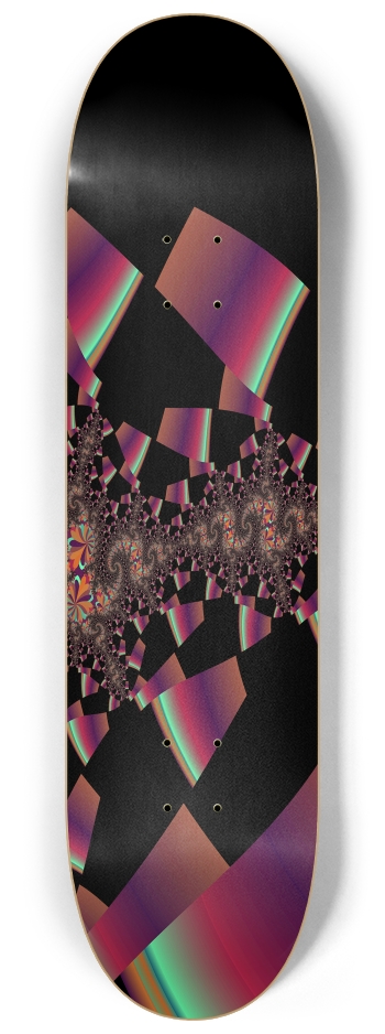 Fractal #1637 #3 8-1/4 Skateboard Deck