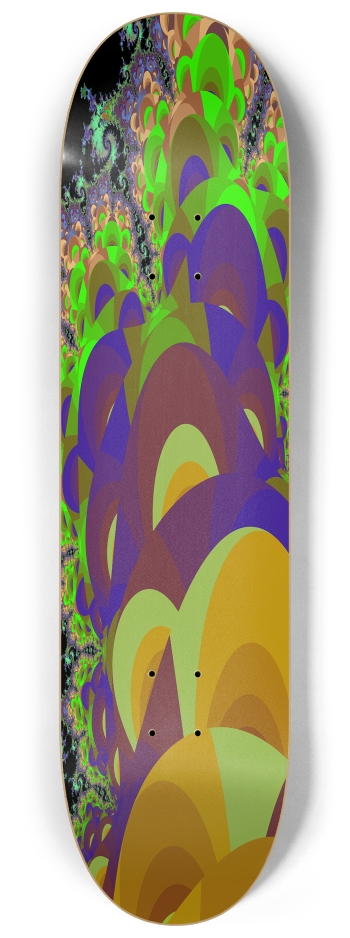 Fractal #1617 #1 8-1/4 Skateboard Deck