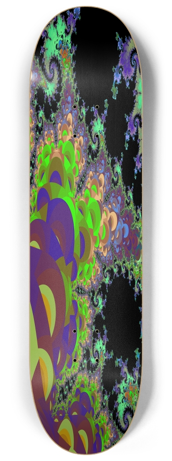 Fractal #1617 #2 8-1/4 Skateboard Deck