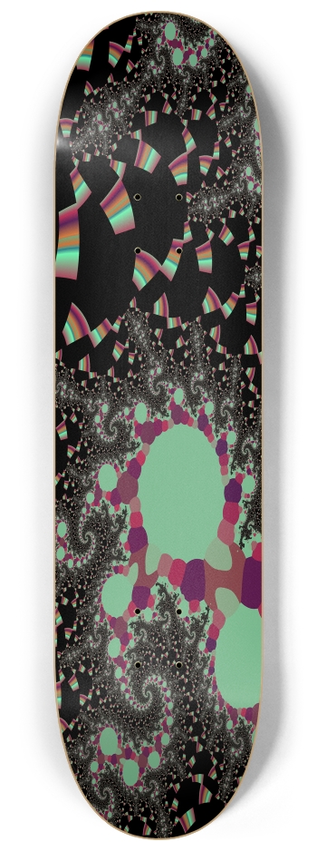 Fractal #1636 #1 8-1/4 Skateboard Deck