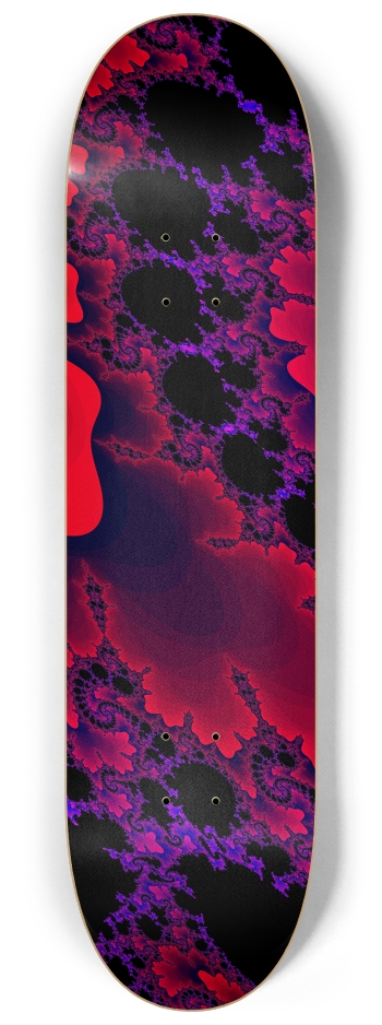 Fractal #1611 #1 8-1/4 Skateboard Deck