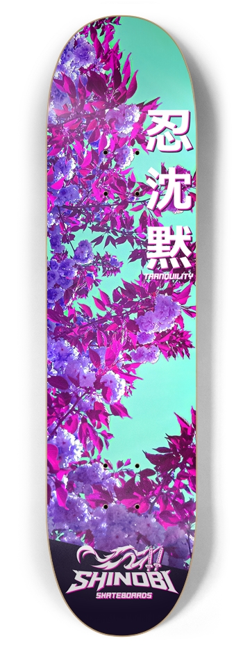 Tranquility - 7.87 Inch 7-7/8 Skateboard Deck