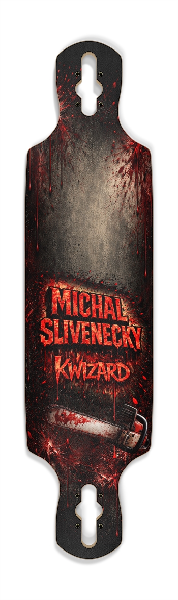 MICHAL SLIVENECKY PRO DOWNHILL Drop Through Longboard