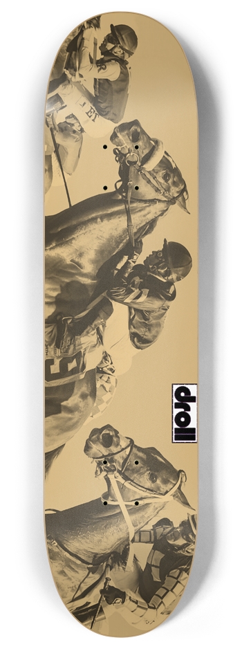 horse race 8 Inch Skateboard Deck