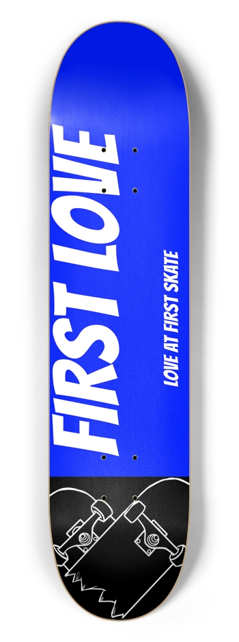Love at first skate 7.5 7-1/2 Skateboard Deck