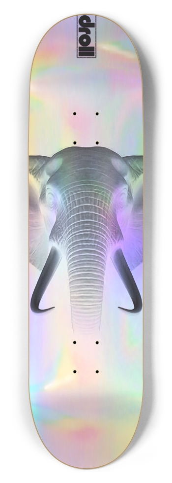 elephant face 8-1/2 Skateboard Deck