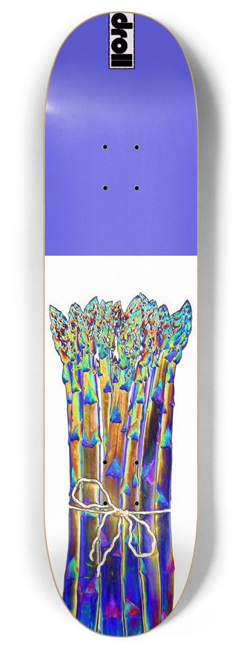 glowing asparagus 8 Inch Skateboard Deck