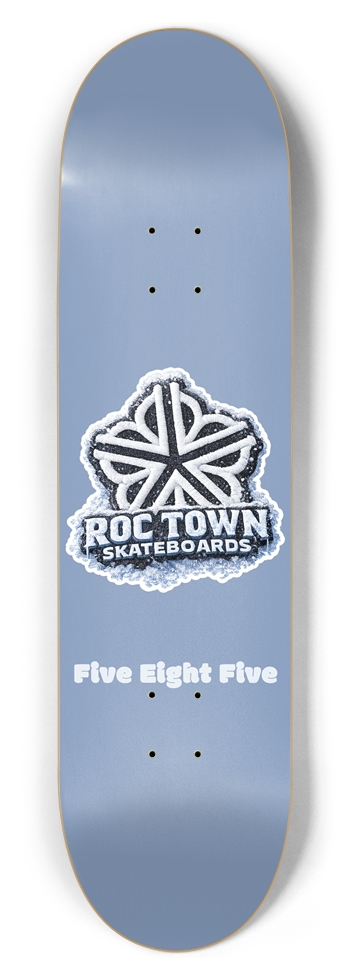 Snowy City ID 8-1/2 Skateboard Deck