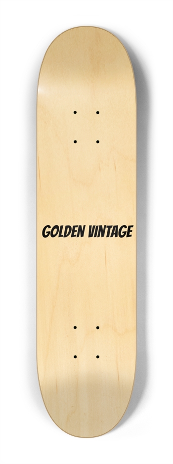 Golden Vintage Blank 7.25 7-1/4 Mini/Kid Skateboard