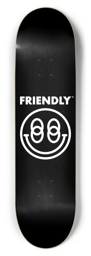 FRIENDLY™ #002 (Black) - 8.5