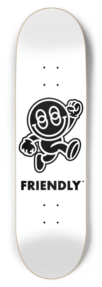 FRIENDLY™ #003 (White) - 8.75