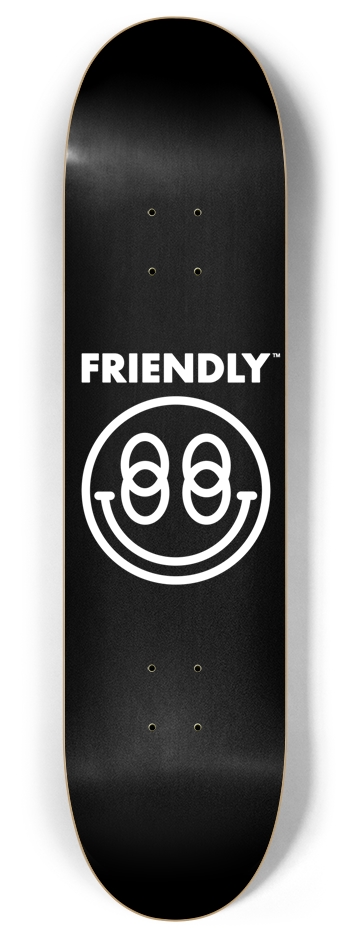 FRIENDLY™ #002 (Black) - 8.0