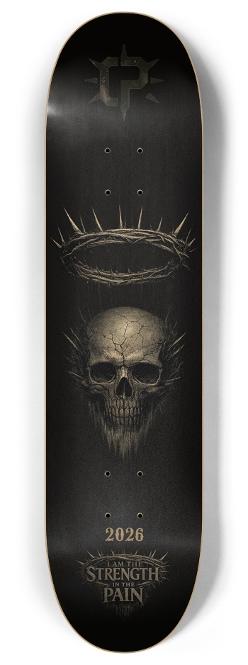 Quiet Dominance (Spiked Series 2026) 8 Inch Skateboard Deck