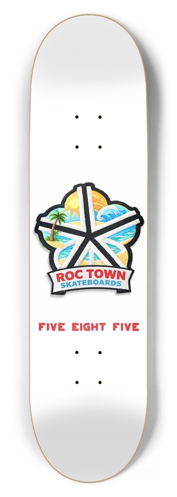 Sunny Day City ID 8-1/2 Skateboard Deck
