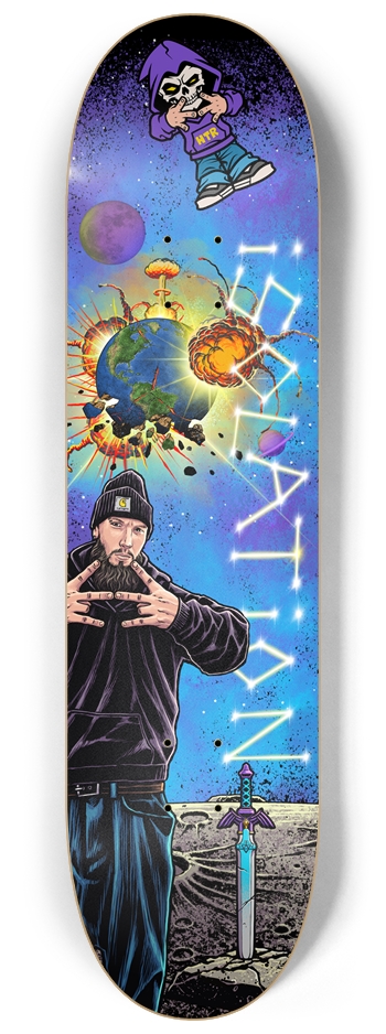 B'LoCo: iSOLATiON 8-1/4 Skateboard Deck