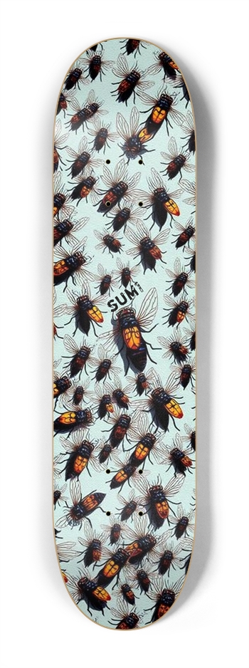 sum1sk8boards buzz off 7.25 popsicle skateboard 