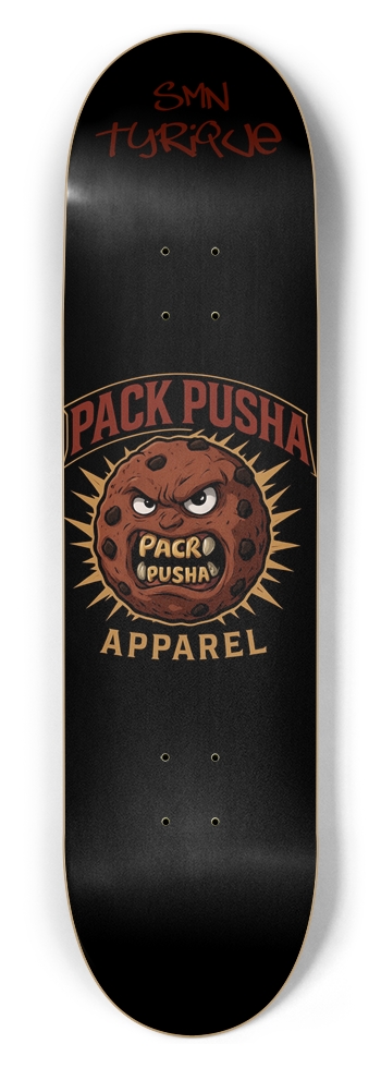 Pack Pusha collection deck 8-1/2 Skateboard Deck