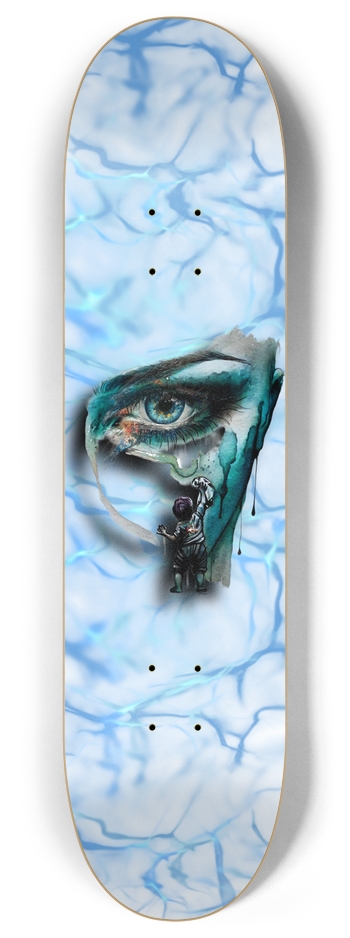 Wipe 8 Inch Skateboard Deck