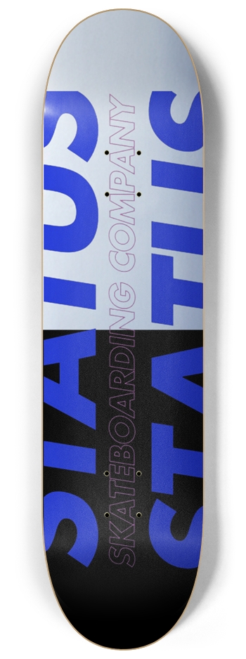 Slightly disoriented. 8-1/4 Skateboard Deck