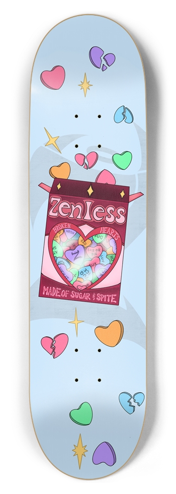 8.5ss-blue 8-1/2 Skateboard Deck