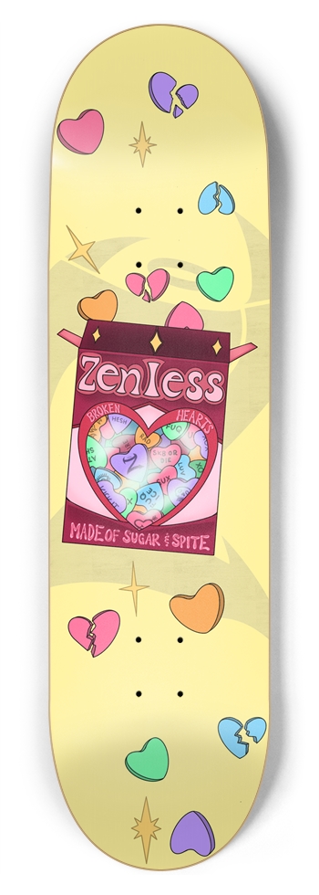 8.75ss-yellow 8-3/4 Inch Skateboard