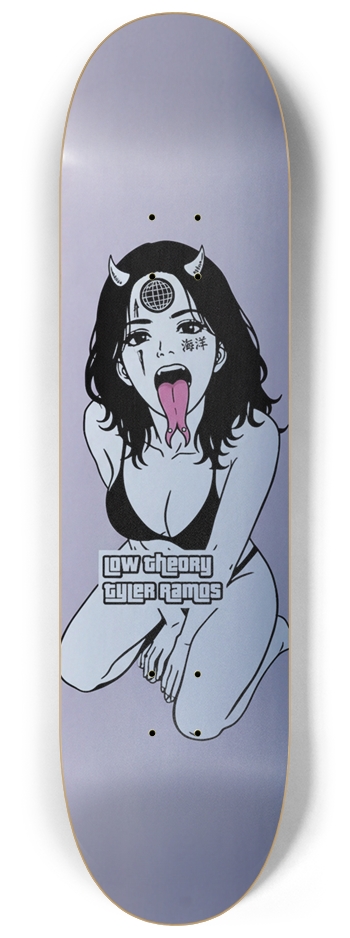 Tyler Ramos X LowTheory collab 8-1/4 Skateboard Deck