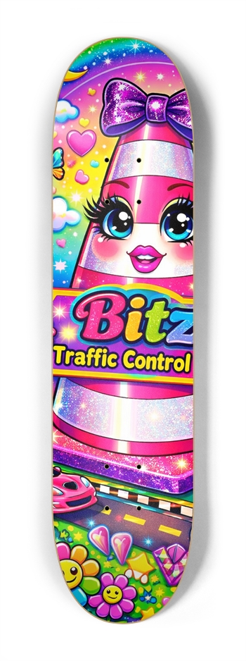 bitz glam 7-1/4 Mini/Kid Skateboard