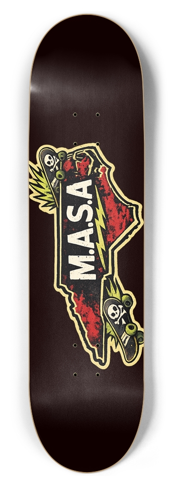 MasaNC 8-1/2 Skateboard Deck