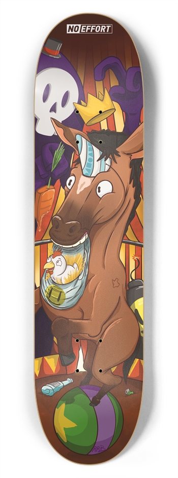 Horse Life 7-3/4 Skateboard Deck