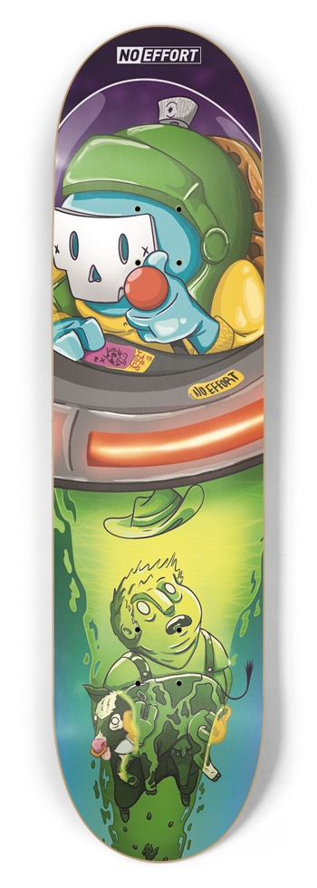 Space Cow 8-1/2 Skateboard Deck