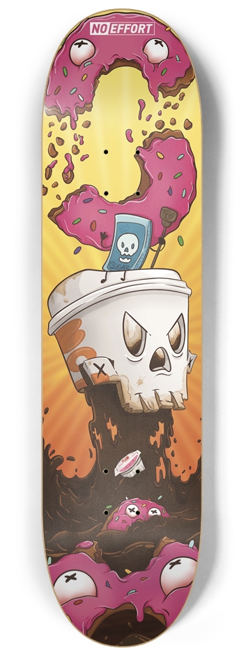 Morning Coffee 8-1/4 Skateboard Deck
