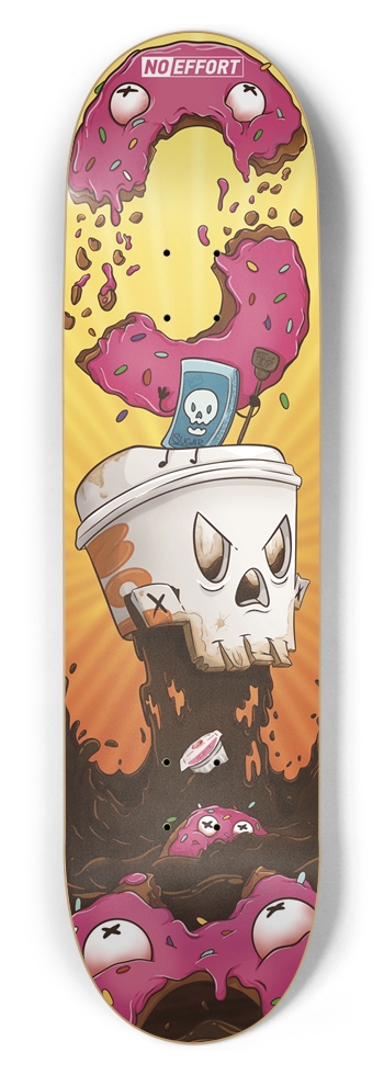 Morning Coffee 8-1/2 Skateboard Deck