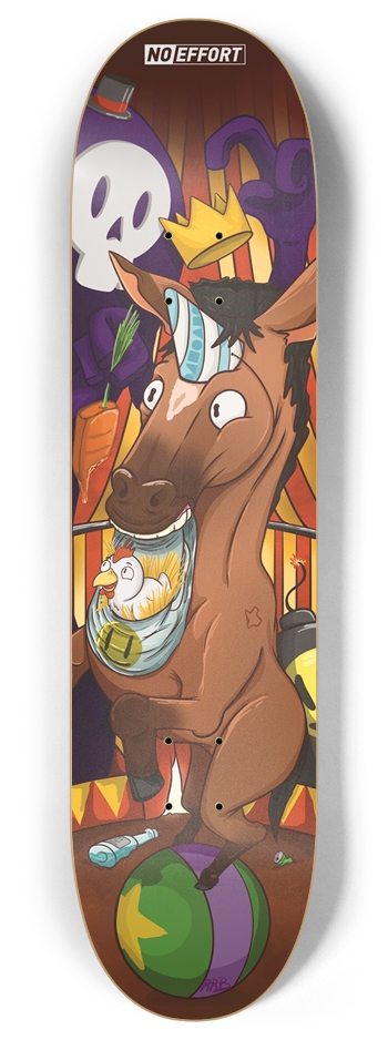 Horse Life 8 Inch Skateboard Deck