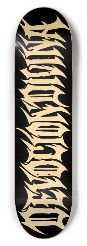 Skateboard #4 8-1/2 Skateboard Deck